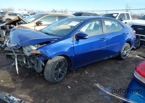 2014 Toyota Corolla L/Le/Le Plus/Le Premium/S/S Plus/S Premium from USA, damaged, VIN 2T1BURHE7ECC22360